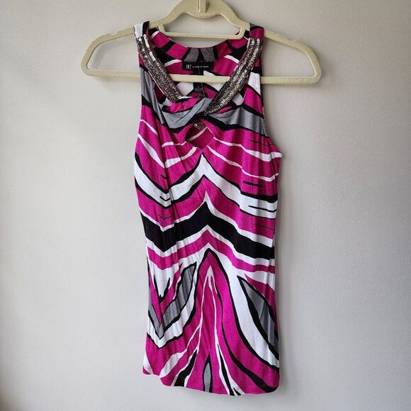 NWT I.N.C. Internation Concepts | Cruise Wear | Sequin Tank Top | Size S - Picture 1 of 4